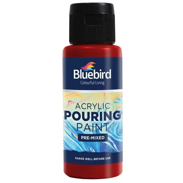 Acrylic Pouring Paint Pre-mixed – 100 ml – Set of 6 Primary - Image 12