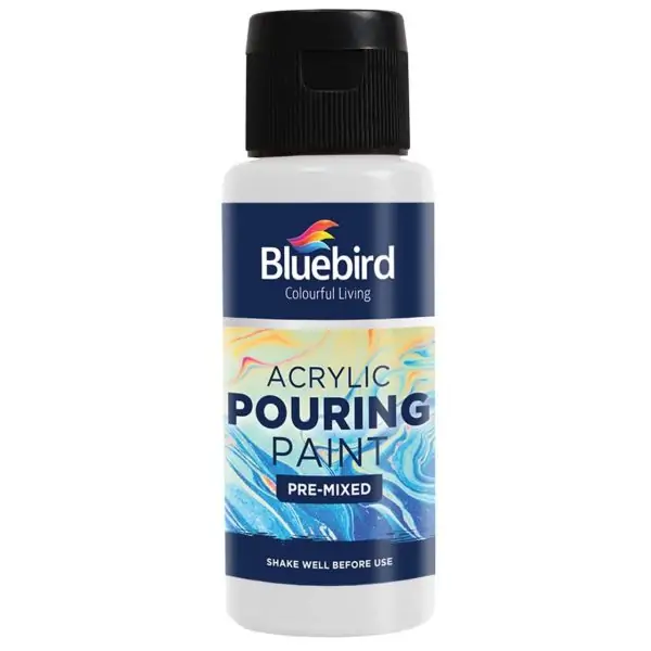 Acrylic Pouring Paint Pre-mixed – 100 ml – Set of 6 Primary - Image 7