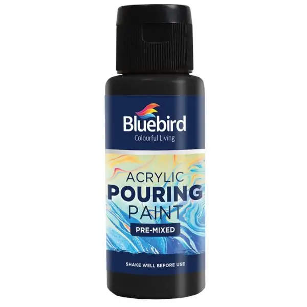Acrylic Pouring Paint Pre-mixed – 100 ml – Set of 6 Primary - Image 8
