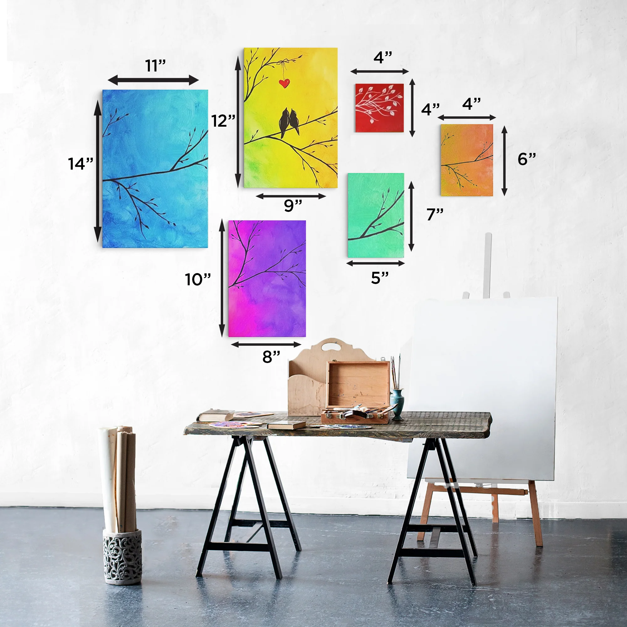Signature Stretched Canvas (Pack of 14) - Image 4