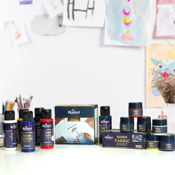 Fabric Paints 25 ml – Set of 6 – Pastel - Image 4