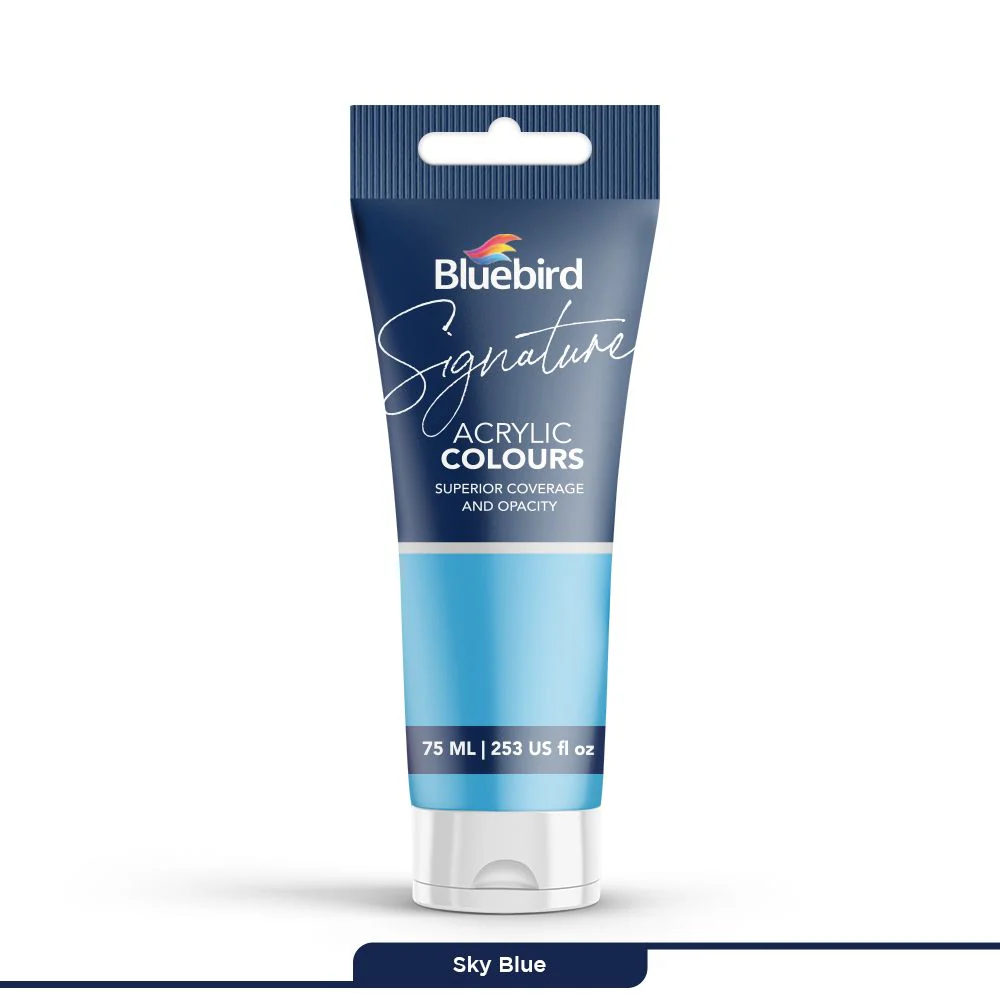 Signature Acrylic Colours - 75 ml - Basic Shades - Image 19