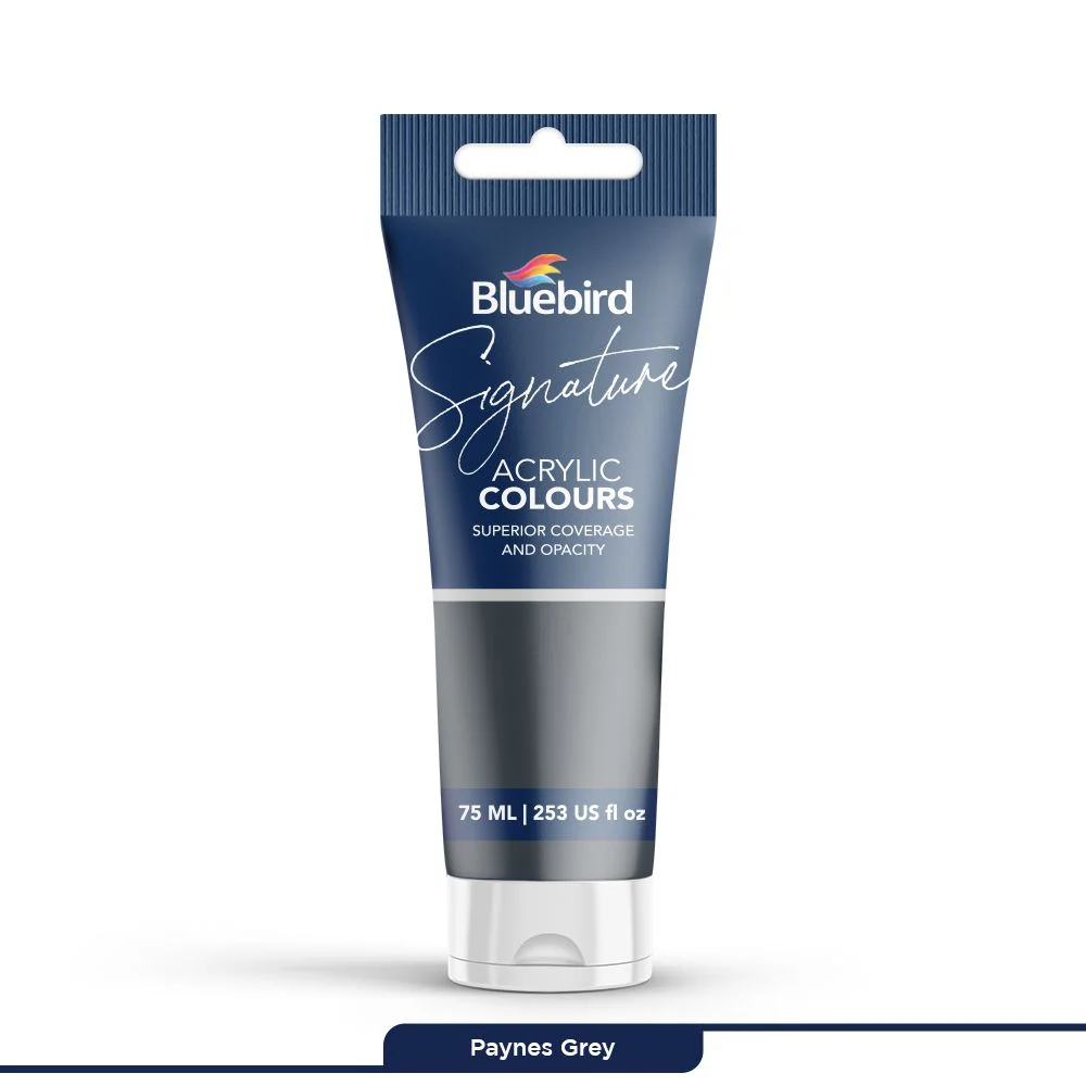 Signature Acrylic Colours - 75 ml - Basic Shades - Image 29