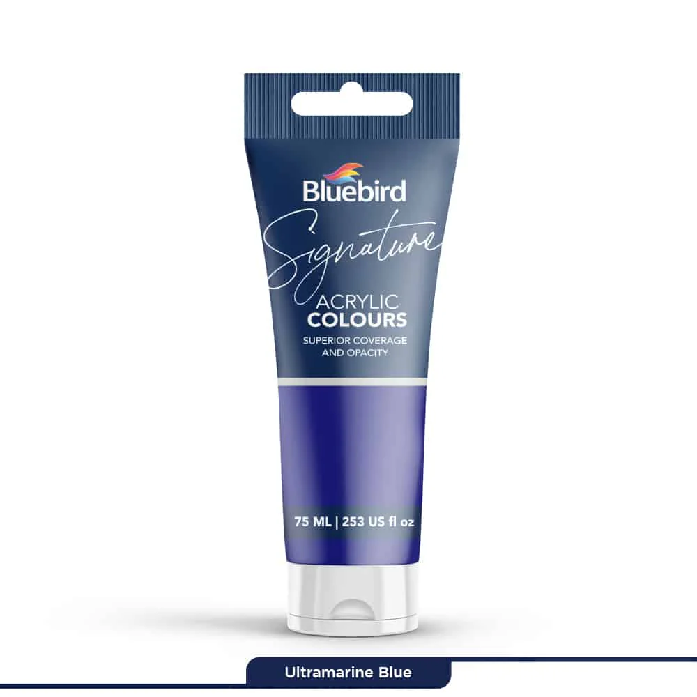 Signature Acrylic Colours - 75 ml - Basic Shades - Image 3
