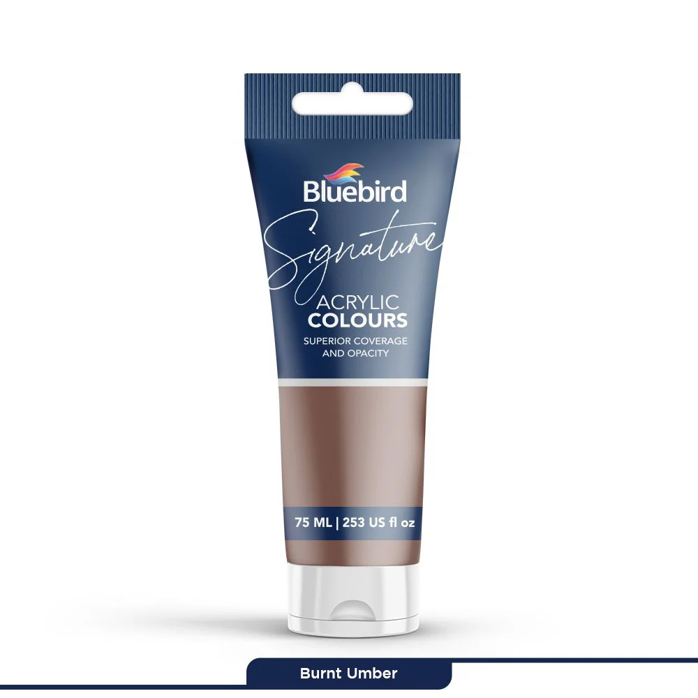 Signature Acrylic Colours - 75 ml - Basic Shades - Image 34