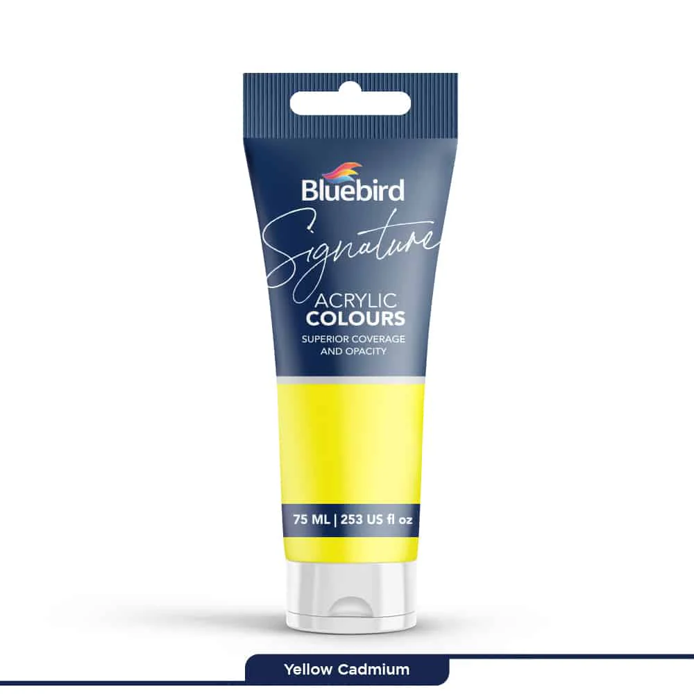 Signature Acrylic Colours - 75 ml - Basic Shades - Image 4