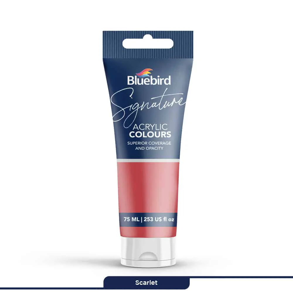 Signature Acrylic Colours - 75 ml - Basic Shades - Image 5