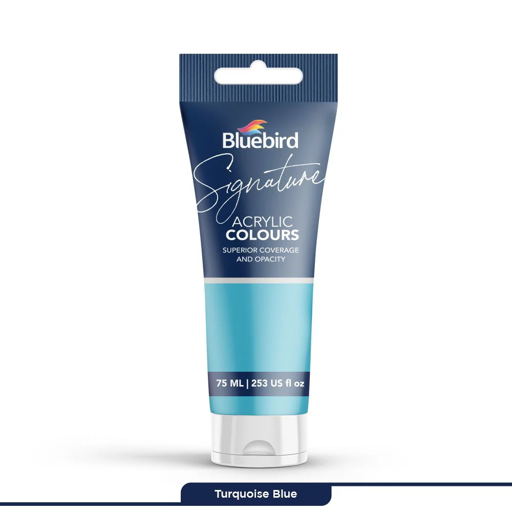 Signature Acrylic Colours - 75 ml - Basic Shades - Image 7