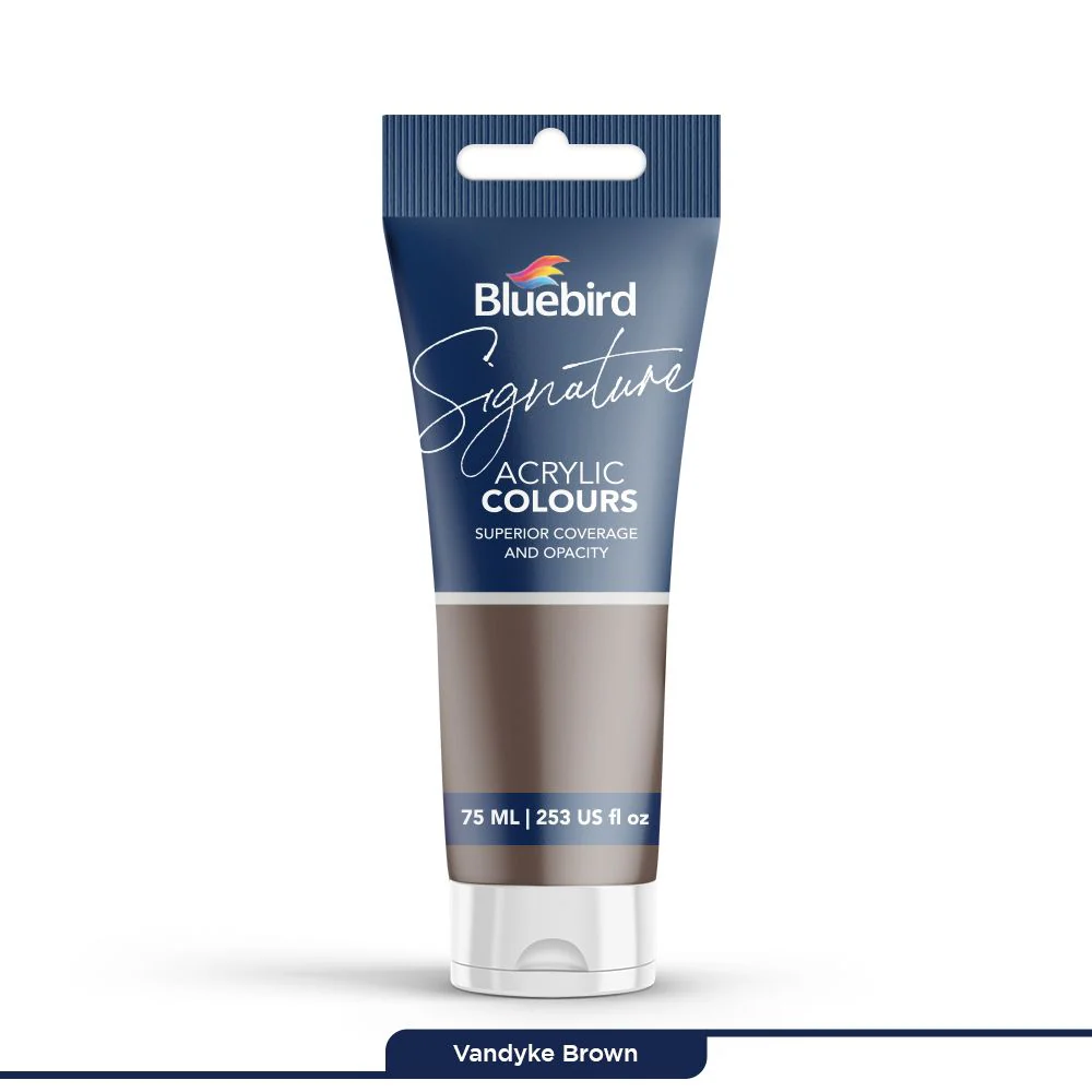 Signature Acrylic Colours - 75 ml - Basic Shades - Image 8