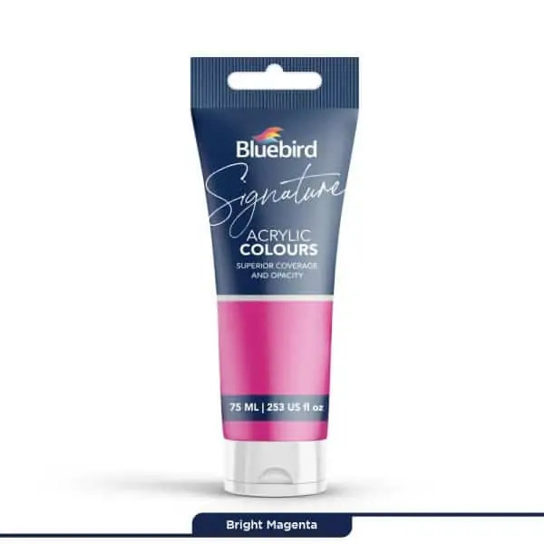 Signature Acrylic Colours - 75 ml - Neon Shades - Image 3