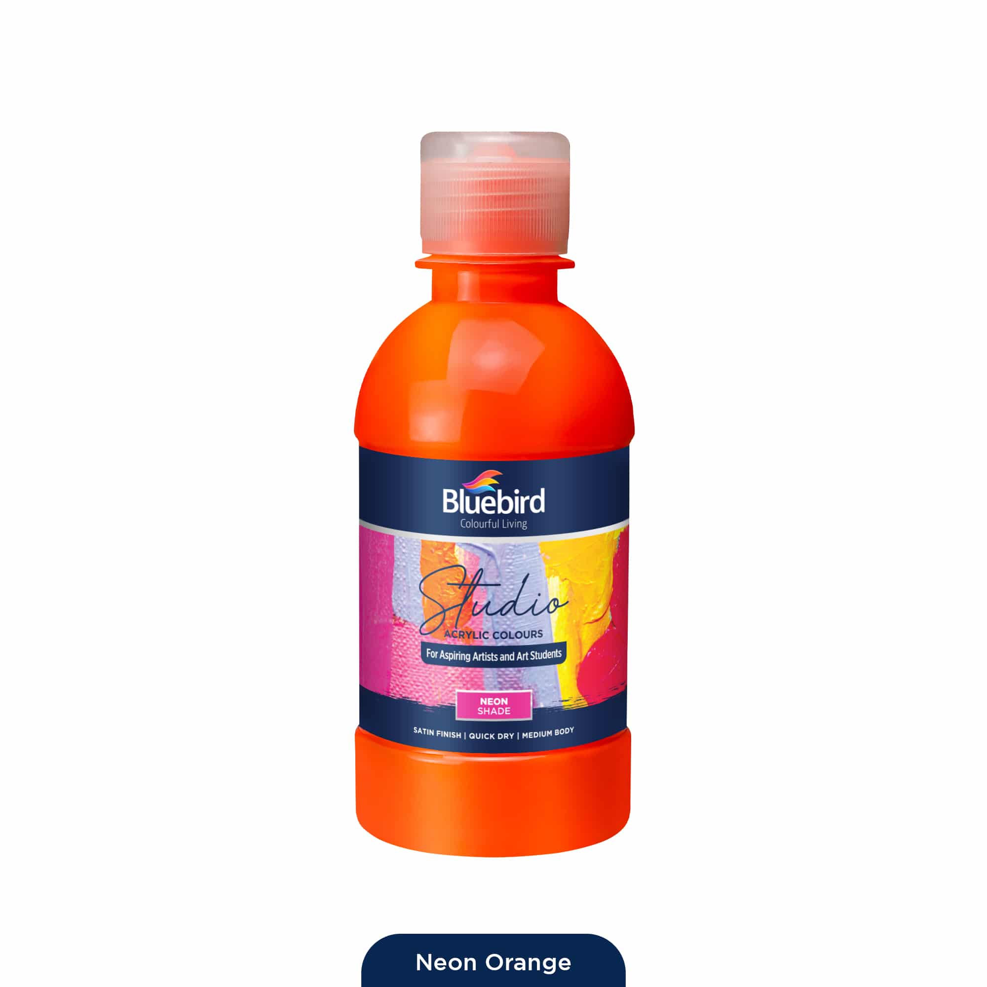 Studio Acrylic Colours – 250 ml – Neon Shades - Image 3