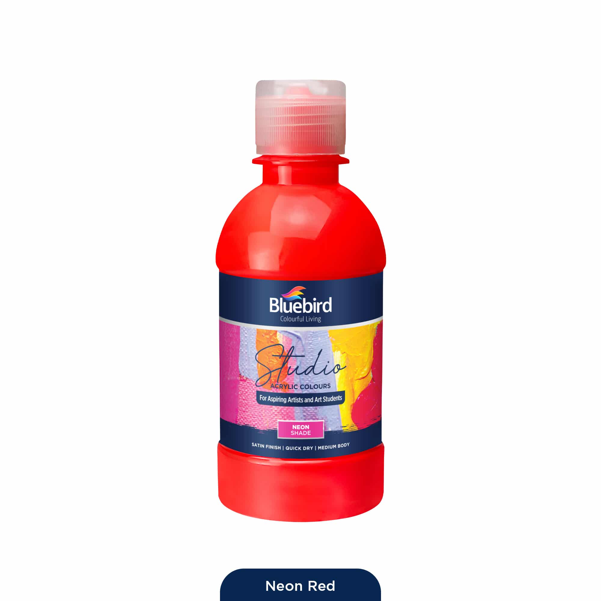 Studio Acrylic Colours – 250 ml – Neon Shades - Image 4