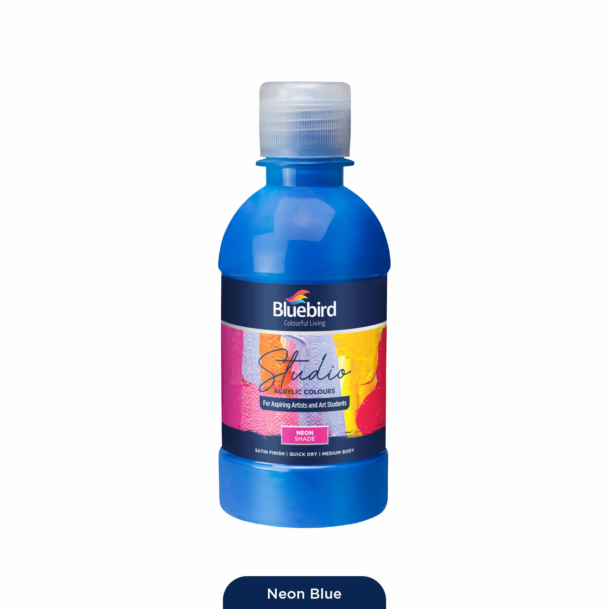 Studio Acrylic Colours – 250 ml – Neon Shades - Image 5