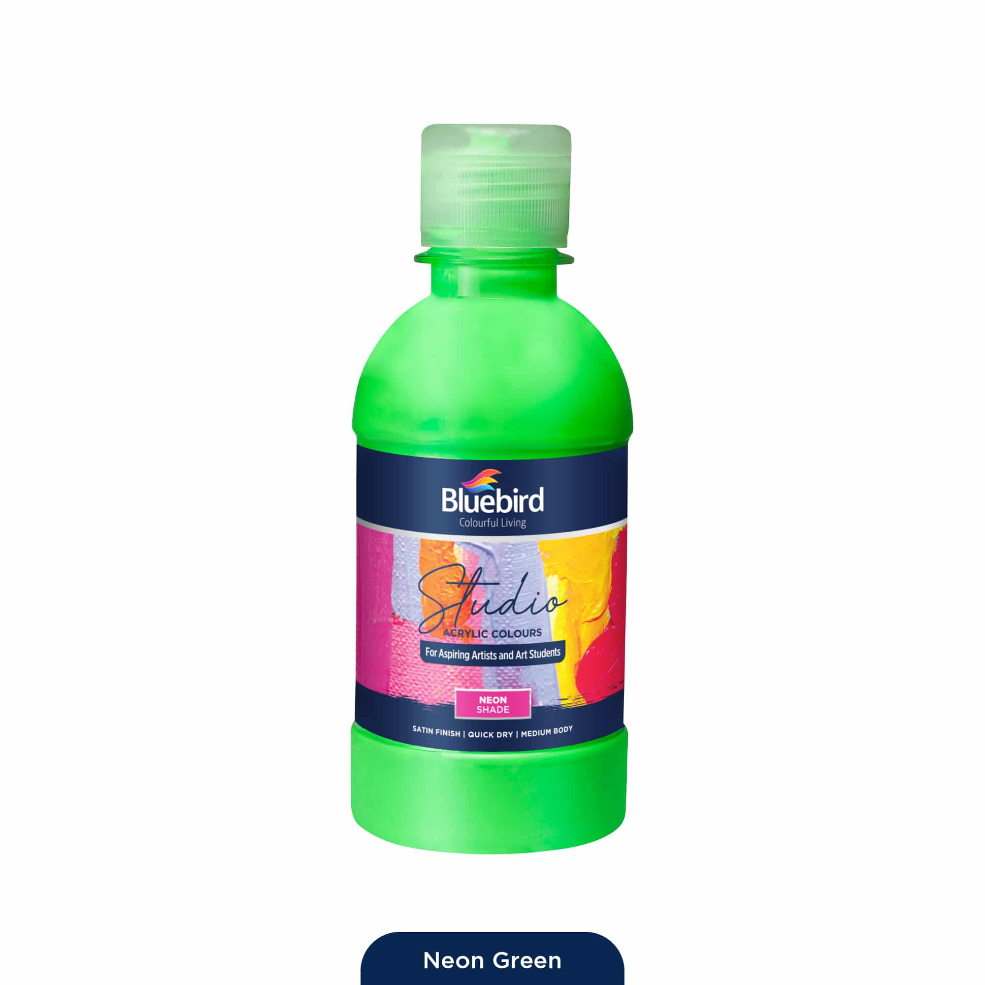 Studio Acrylic Colours – 250 ml – Neon Shades - Image 7