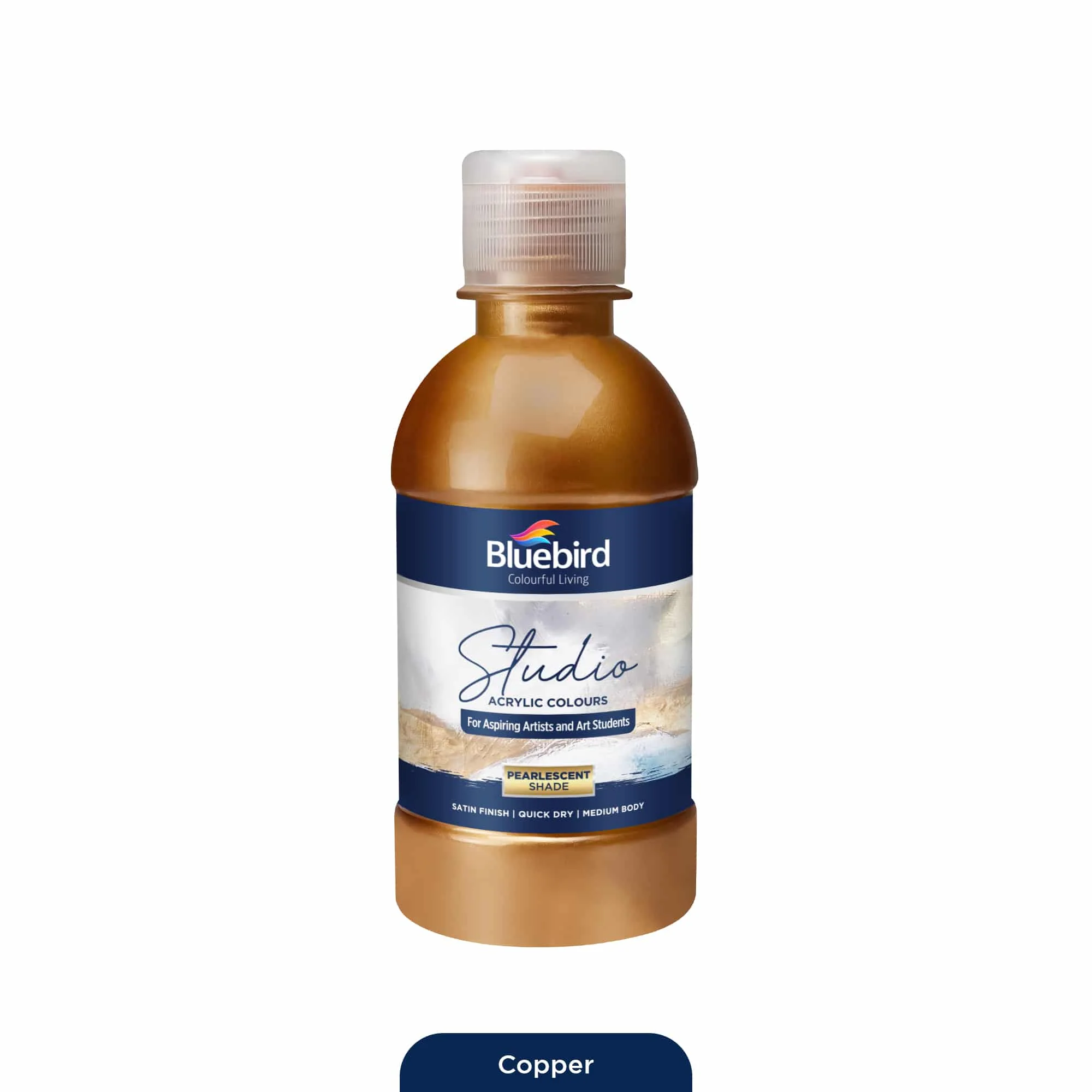 Studio Acrylic Colours – 250 ml – Pearlescent Shades - Image 3