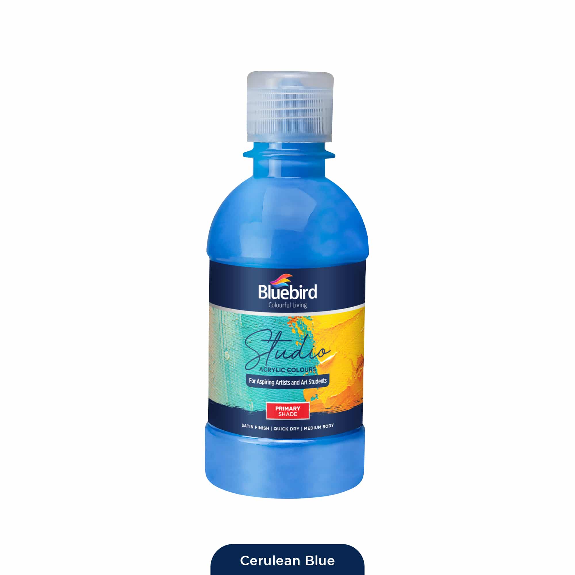 Studio Acrylic Colours – 250 ml – Primary Shades - Image 5
