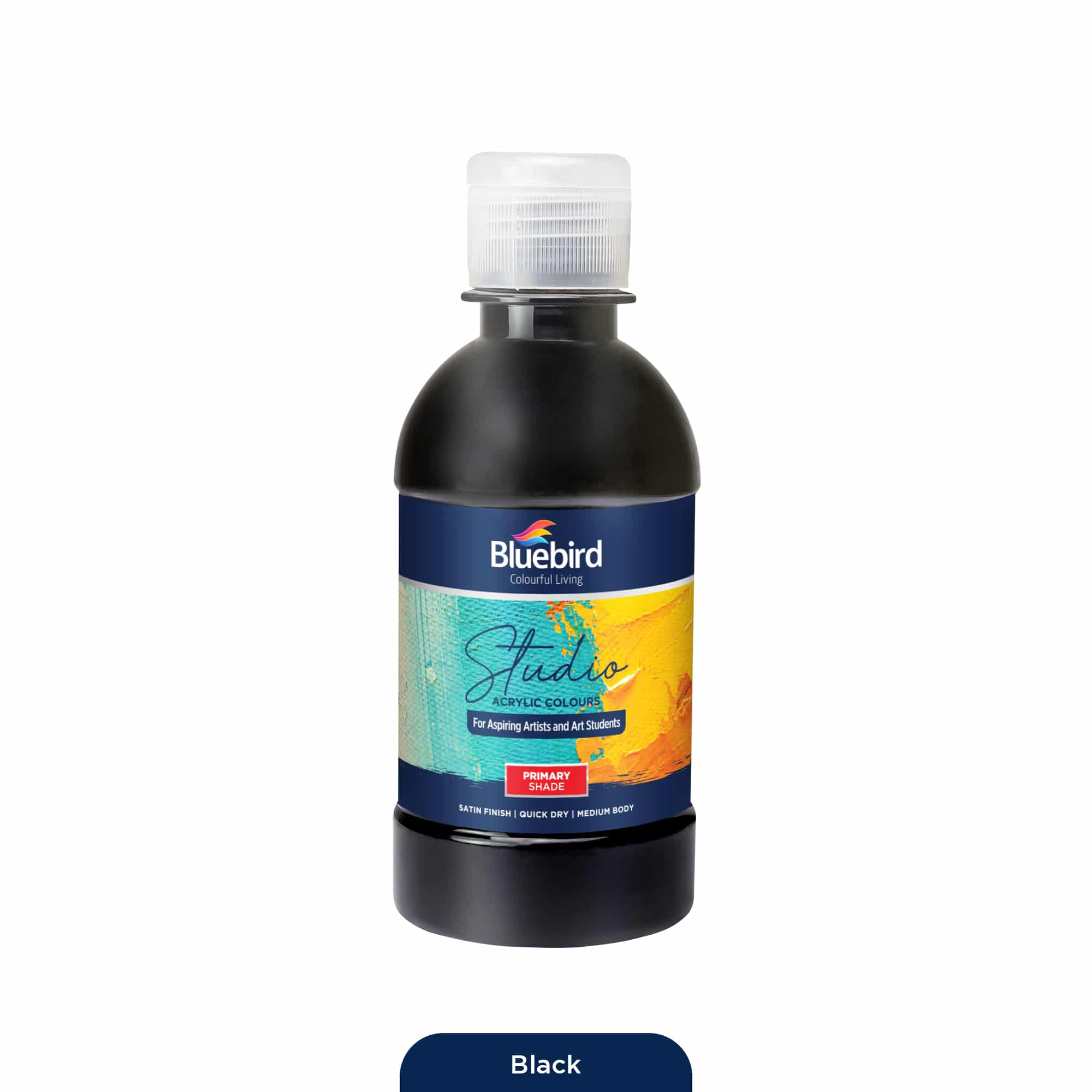 Studio Acrylic Colours – 250 ml – Primary Shades - Image 7