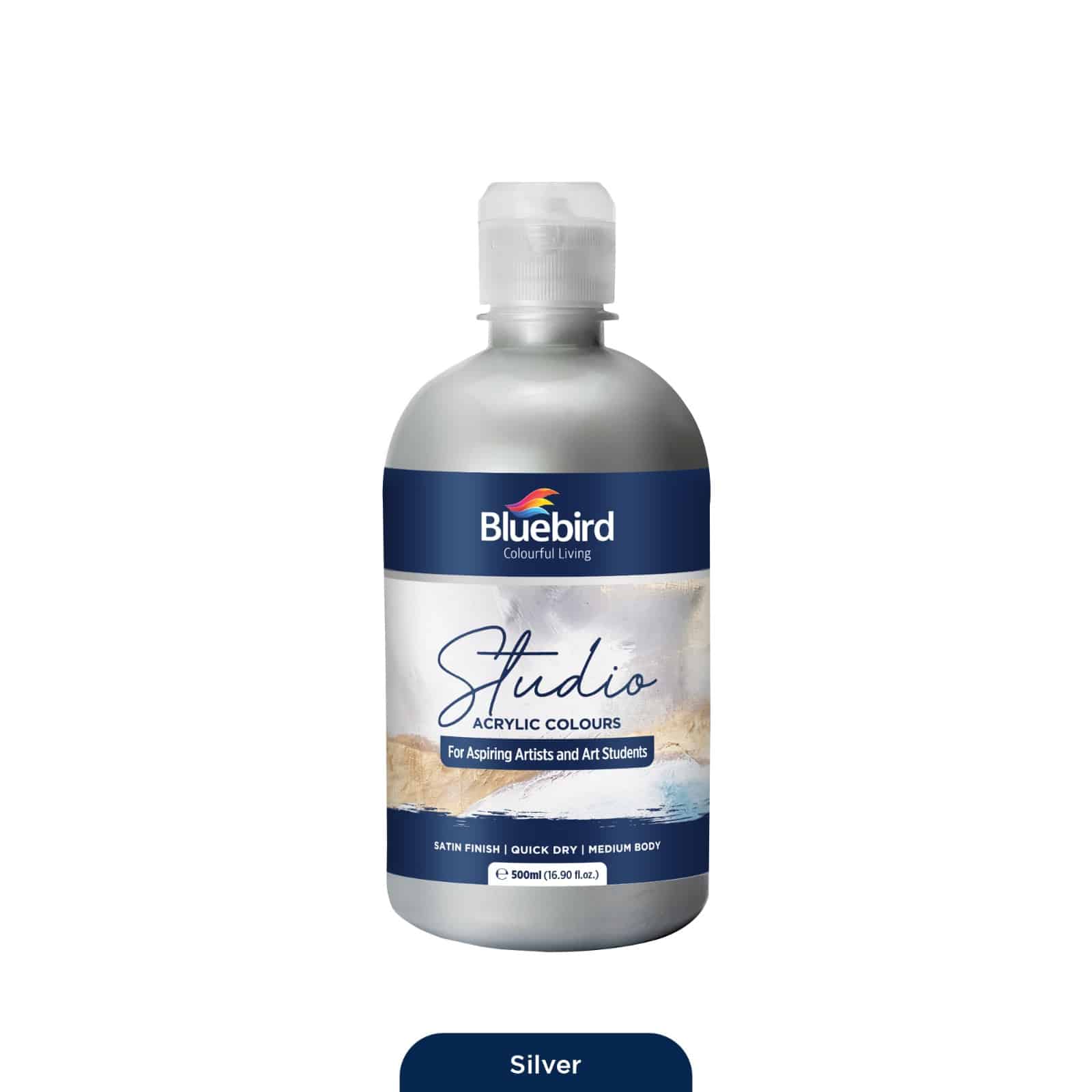 Studio Acrylic Colours - 500 ml - Pearlescent Shades - Image 7